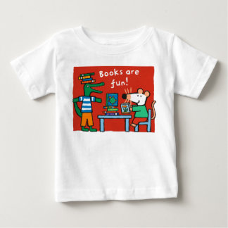 Maisy and Charley Books are Fun Baby T-Shirt