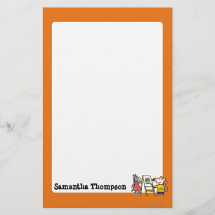 Maisy and Dotty Paint at Preschool Stationery