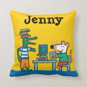 Maisy and Friends Enjoy the Library Cushion