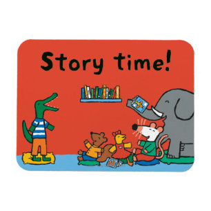 Maisy and Friends Laugh at Story Time Magnet
