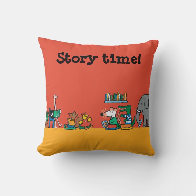 Maisy and Friends Read Together Cushion (Front)