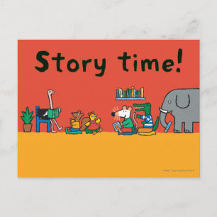 Maisy and Friends Read Together Postcard