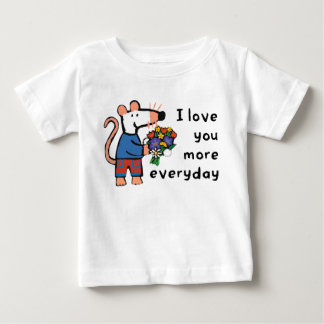 Maisy I Love You More Everyday Baby T-Shirt