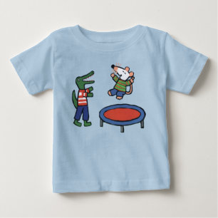 Maisy Jumps on Trampoline Baby T-Shirt