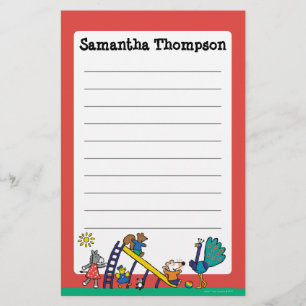 Maisy on the Playground with Friends Stationery