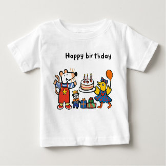 Maisy Personalised Birthday Baby T-Shirt