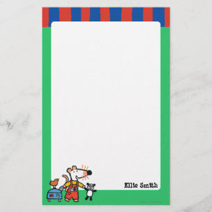 Maisy Ready for Vacation with Luggage Stationery