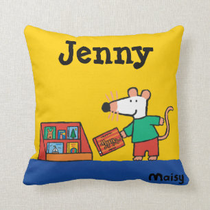 Maisy with Library Books Cushion
