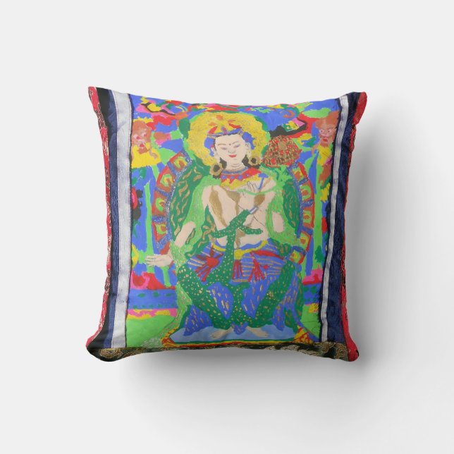 Maitreya Buddha Pillow (Front)