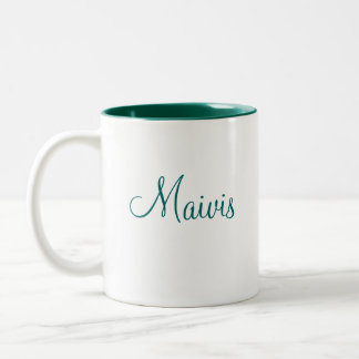 Maivis Two-Tone Coffee Mug