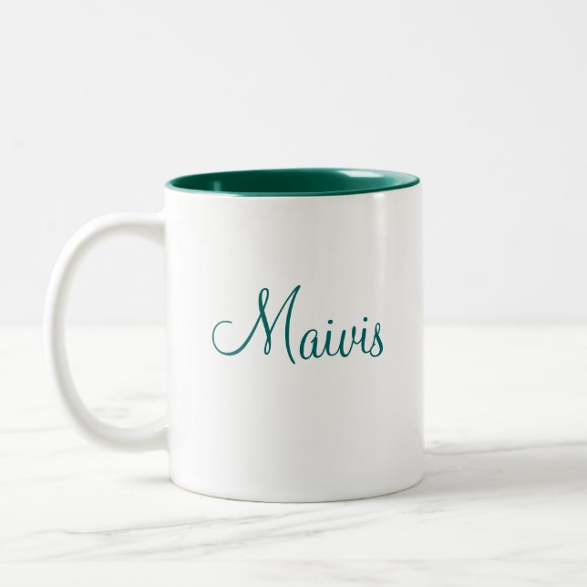 Maivis Two-Tone Coffee Mug (Left)