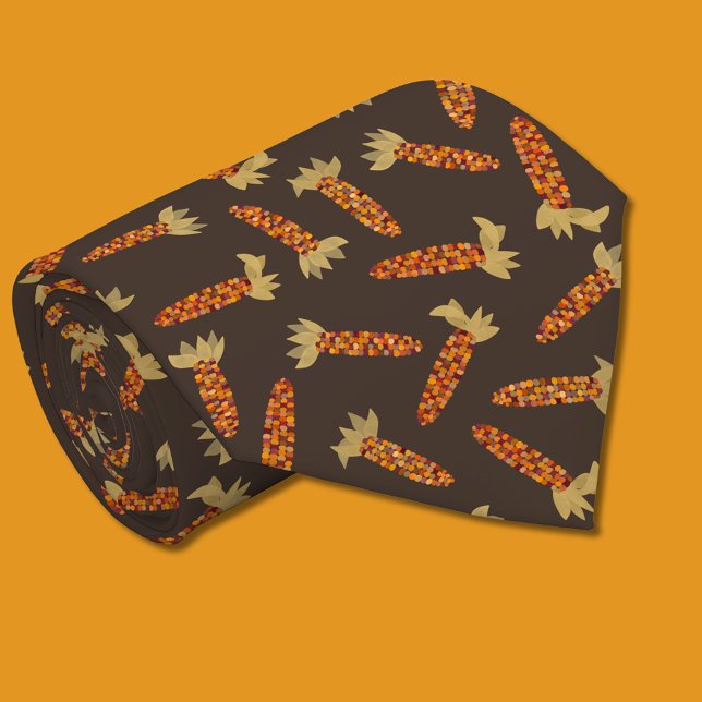 Maize or Indian Corn Fall Themed Tie (Creator Uploaded)