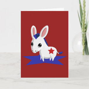 Maize the Democratic Donkey Card