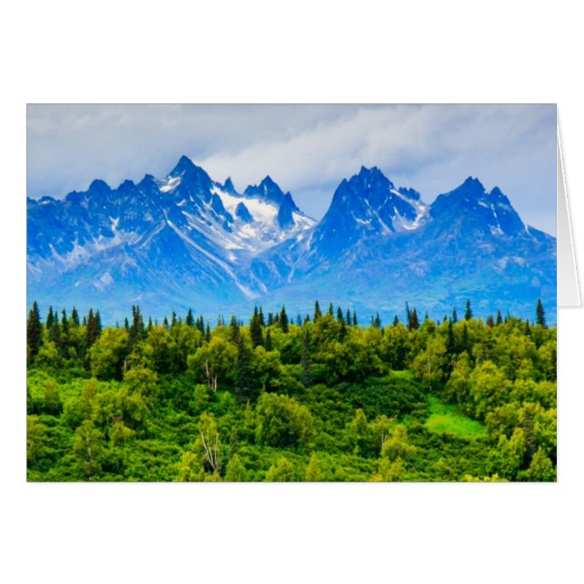 Majestic Alaska Mountains (Front Horizontal)