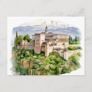 Majestic Alhambra: A Timeless Legacy Postcard