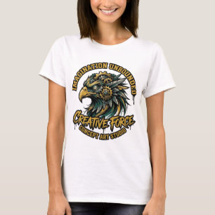 Majestic American Eagle Badge T-Shirt