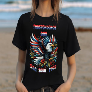 Majestic American Freedom Independence Day T-Shirt