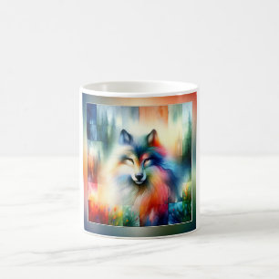 Majestic Animal 121024AREF102 - Watercolor Coffee Mug