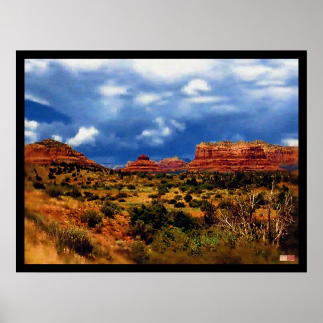 Majestic Arizona Desert 1 Poster (Front)