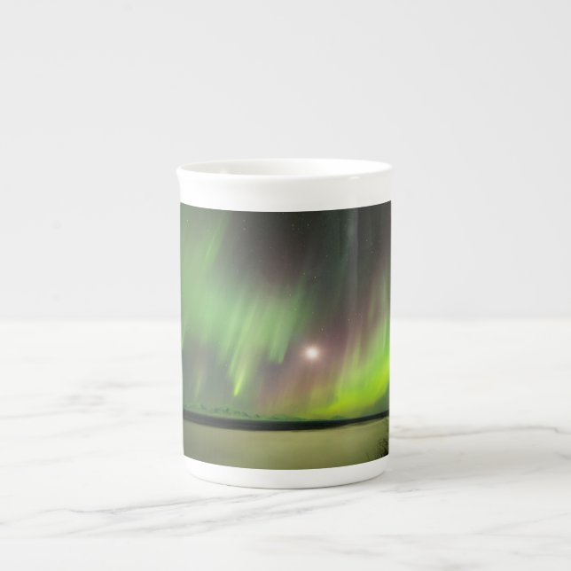 Majestic Aurora Bone China Mug (Front)