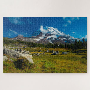 Majestic Autumn Rainier Jigsaw Puzzle