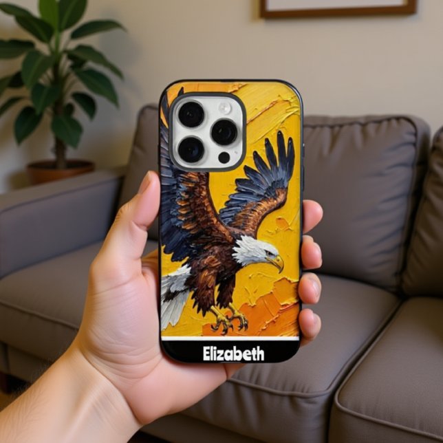 Majestic Bald Eagle In Flight  Case-Mate iPhone Case (Creator Uploaded)
