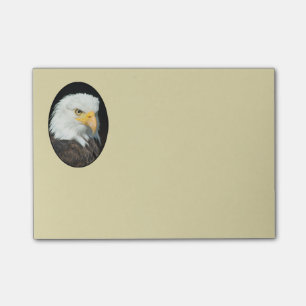 Majestic Bald Eagle Portrait Post-it Notes