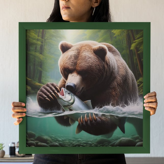 Majestic Bear Catch Poster (Creator Uploaded)