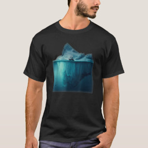 Majestic Beneath The Iceberg Island Overview T-Shirt
