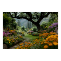 Majestic Blossom Canopy Garden Path