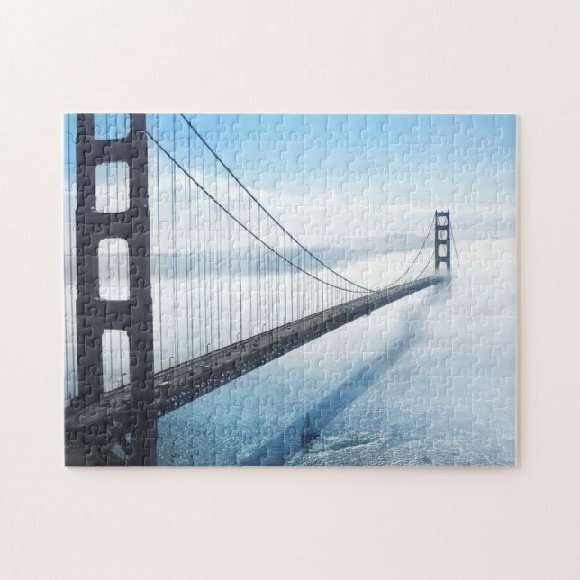 Majestic Bridge Angled View Jigsaw Puzzle (Horizontal)