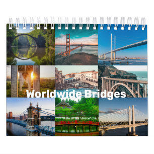 Majestic Bridges Calendar 2020 Calendar
