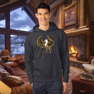 Majestic Brown Fantasy Griffin Mythical Gryphon Hoodie