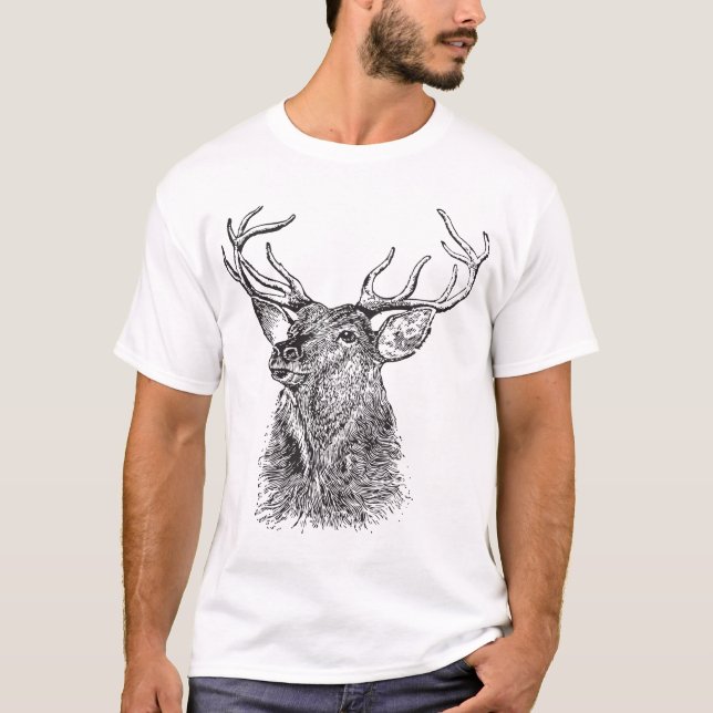 Majestic Buck T-Shirt (Front)