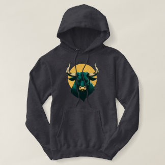 Majestic Bull Head Graphic T-Shirt – Bold Strength Hoodie