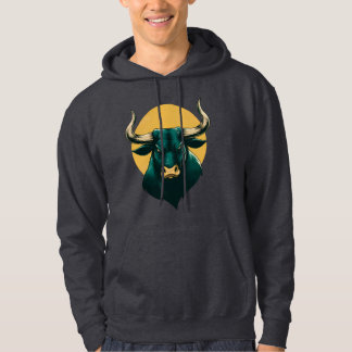 Majestic Bull Head Graphic T-Shirt – Bold Strength Hoodie