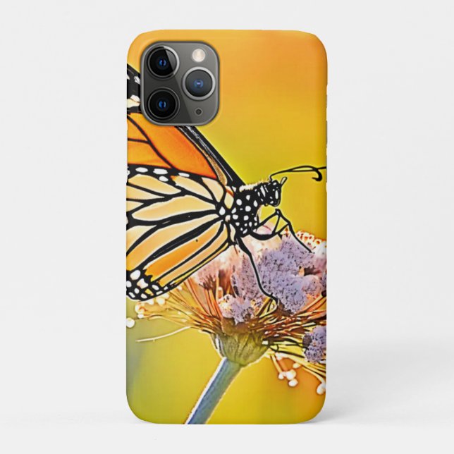 Majestic Butterfly Close Up Design Case-Mate iPhone Case (Back)