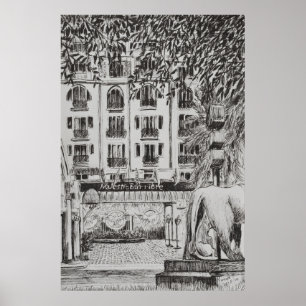 Majestic Cannes Film festival Fashion TV Poster