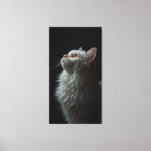 Majestic Cat Portrait Strength & Royal Confidence