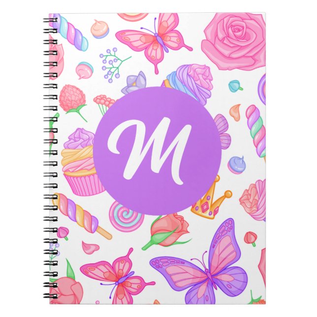 Majestic Celebration Initial Journal Notebook (Front)