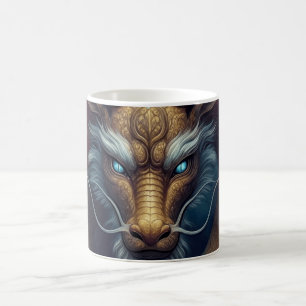 Majestic Celestial Dragon Coffee Mug