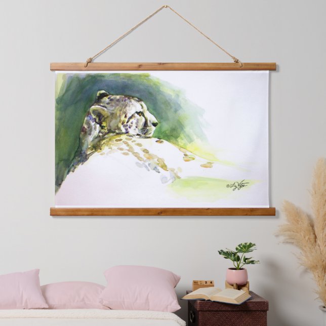 Majestic Cheetah Hanging Tapestry (Bedroom)