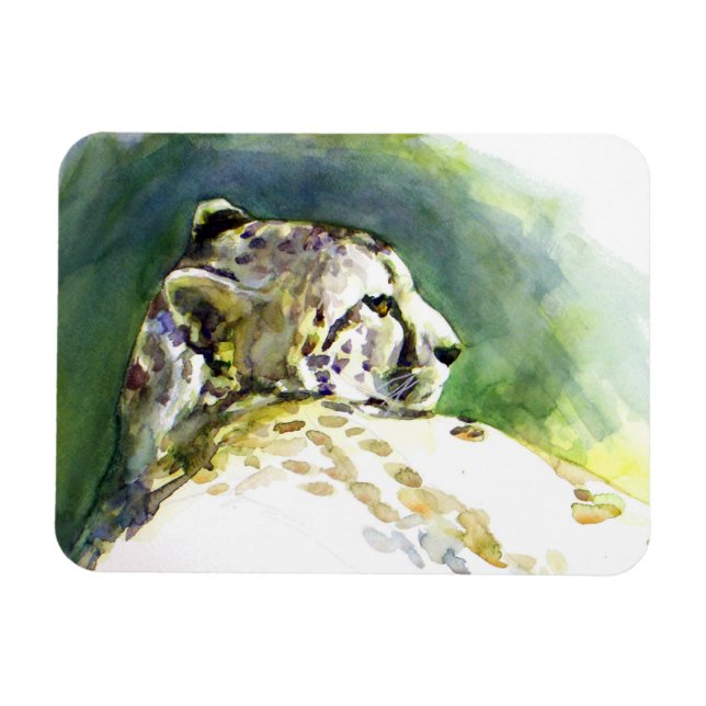 Majestic Cheetah Premium Magnet (Horizontal)