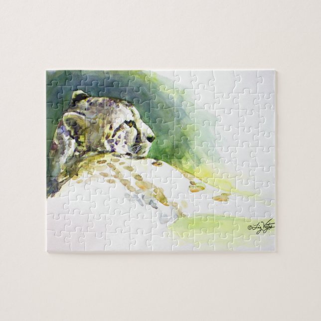 Majestic Cheetah Puzzle (Horizontal)