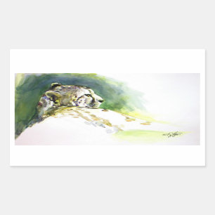 Majestic Cheetah Sticker