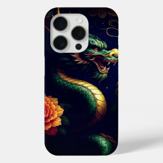 Majestic Chinese dragon phone case. iPhone 15 Pro Case