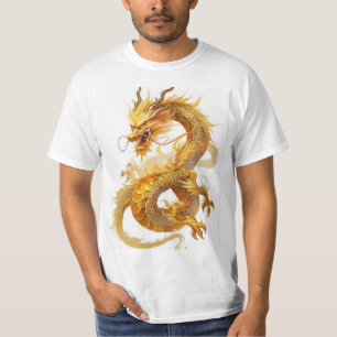Majestic Chinese Dragon T-Shirt-Bold & Stylish Des T-Shirt