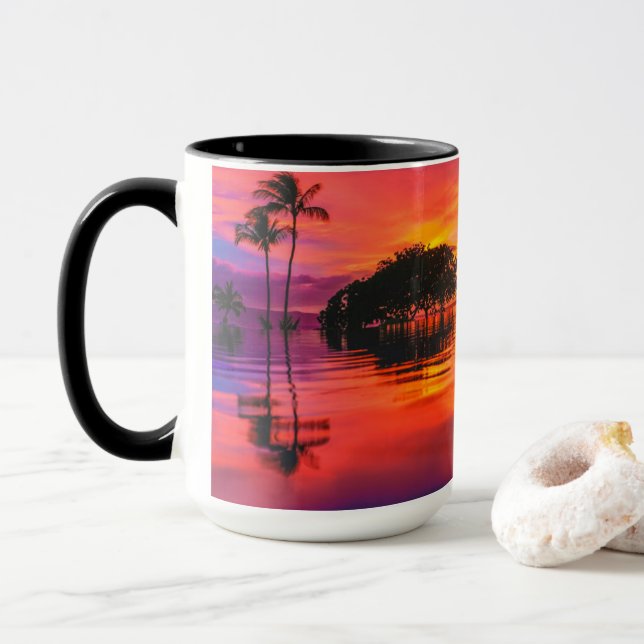 Majestic Clouds & Reflection Mug (With Donut)