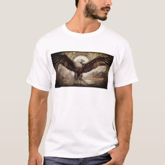 Majestic crystal eagle t shirt