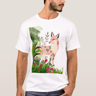 “Majestic Deer in Jungle – Wildlife Nature T-Shirt